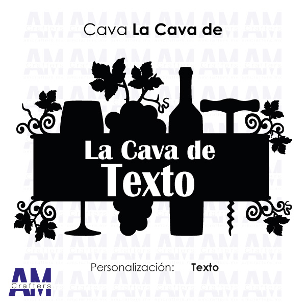 Producto Decorativo Metálico Diseño Cava La Cava de.